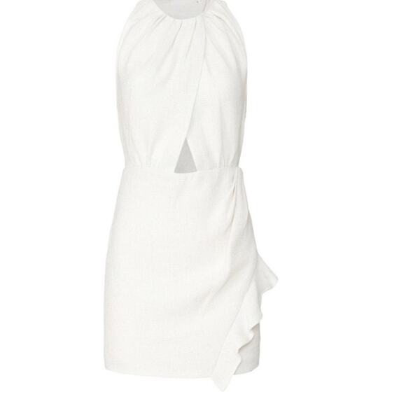 Iro Yasmina Cutout Mini Dress Size 34 or US Size 2 - Picture 2 of 12